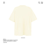 American vintage street T-shirt pure cotton retro men's and women's summer loose