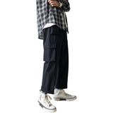 Men Sweatpants Men's Fashion Brand Casual Pants Ninth Hong Kong Style Loose