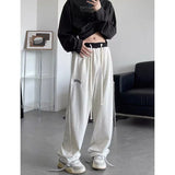 Men Sweatpants Men's Spring and Autumn Sports Loose Casual Trousers