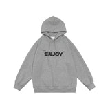 Unisex Hoodie Vintage Printed Loose Hooded Sweater Men's and Women's Tops