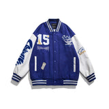 Unisex Jacket Autumn Embroidery Baseball Uniform Jacket Women's Clothing