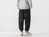 Unisex Pants Fall Contrast Color Ankle Banded Slacks