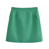 Women Skirt Suit Jacket with Skirt Suit
