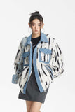 Unisex Jacket Fall Classic Style Splicing Coat Women's Clothing