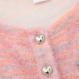 Women Sweater Short Sweater Cardigan Girls' Autumn Sweater Casual Sweater