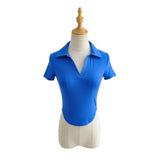 Women T-Shirt Spring Short Sleeve Slim T-shirt Top
