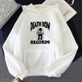DEATH ROW RECORDS Hoodie Men's High Quality Aesthetic