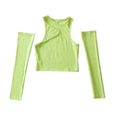 Women T-Shirt Vest Long Sleeve Sleeves Top Female Spring and Summer Women's Clothing