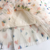 Women Skirt Printed Floral Gauzy Skirt High Waist