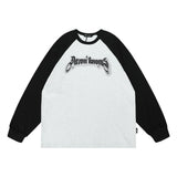 Men Hoodie round Neck Sweater Men Autumn Cotton Loose Raglan Long Sleeve