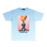 Purple Brand T Shirt Short Sleeve T-shirt Blouse
