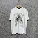 Purple Brand T Shirt Short Sleeve T-shirt Blouse