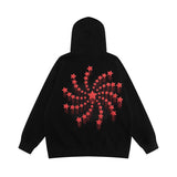 Men Hoodie Creative Rotational XINGX Printed Hoodie Male