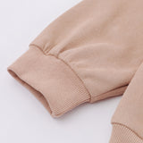 Men Hoodie Letter Printed Crew Neck Sweatshirt Men's Casual Pullover Long Sleeve Top Spring and Autumn