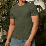Men T Shirt Summer Men's T-shirt Casual Fashion