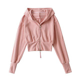 Women T-shirt Autumn Leisure Minimalist Hooded Sweater Women's Loose Long Sleeve
