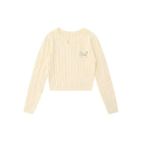 Women Sweater Short Knitwear for Girls Autumn Leisure Pullover Sweater