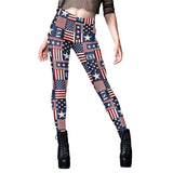 National Flag Day Leggings Spring/Summer Independence Day Clothing Sports Yoga Pants Casual Leggings Women