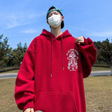 Men Hoodie Sweater Men Autumn and Winter Fashion Brand Loose Hooded Coat