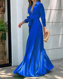 Jungle Print Maxi Dress Spring Loose Wide Leg Jumpsuit