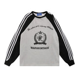 Men Hoodie Pullover Sweater Men's Long-Sleeve Sportswear round Neck Spring and Autumn