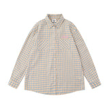 Men Long Sleeved T Shirt Men's Casual Loose Spring and Autumn Embroidered Long Sleeve Shirt