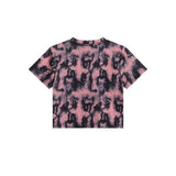 Women T-shirt Printed T-shirt Girls Short Sleeve Summer Casual Top