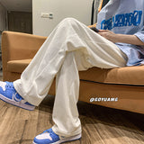 Men Sweatpants Men's Summer Straight Loose Ins Fashion Brand Casual Pants