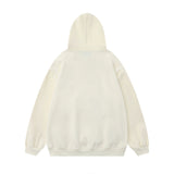 Men Hoodie Five-Pointed Star Embroidered Sweater Men's Long Sleeve Loose