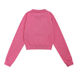 Women Sweater Autumn Women's Casual round Neck Sweater