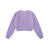 Women Sweater Solid Color Sweater Loose Autumn and Winter Sweater Coat