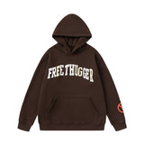 Travis Scott Hoodie FW24 English alphabet pattern print hooded loose sweater