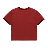 Women T-shirt Letter Print Short-Sleeve T-shirt Girls Summer Pure Cotton round Neck