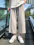 Men Sweatpants Men's Korean-Style Trendy Loose Straight Casual