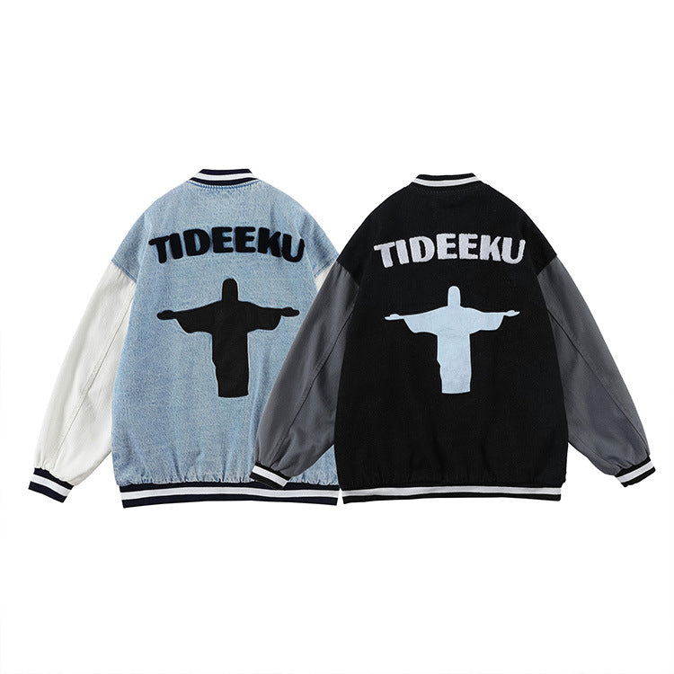 Varsity Jacket Vintage Jacket Baseball Uniform Men's Jacket