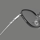 CHH Chrome Hearts Glasses Ultra Light Pure Titanium Handmade Japanese Glasses Frame