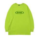 Men Long Sleeve Shirt Long Sleeve T-shirt Men and Women Couple Hip-Hop Street round Neck