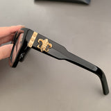 CHH Chrome Hearts Glasses thick frame plain myopia glasses frame