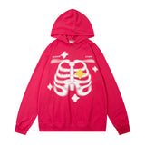 Men Hoodie Printed Hoodie Men's Spring and Autumn Long Sleeve Pullover