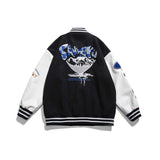 Unisex Jacket Autumn Embroidery Baseball Uniform Jacket Women's Clothing