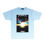 Purple Brand T Shirt Short Sleeve T-shirt Blouse