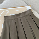 Women Skirt Women Early Autumn Retro A- line Skirt