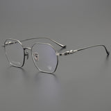 CHH Chrome Hearts Glasses Pure Titanium Business Polygon Glasses Frame