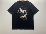 Amiri T Shirt Round Neck Printed Loose
