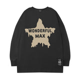 Men Long Sleeve Shirt Autumn and Winter round Neck Long Sleeve T-shirt Men and Women Loose All-Match