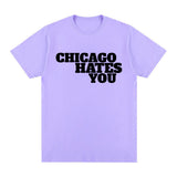 Chief Keef T Shirt Rapper Chief Keef Chicago Hates You Same Style T-shirt Men F