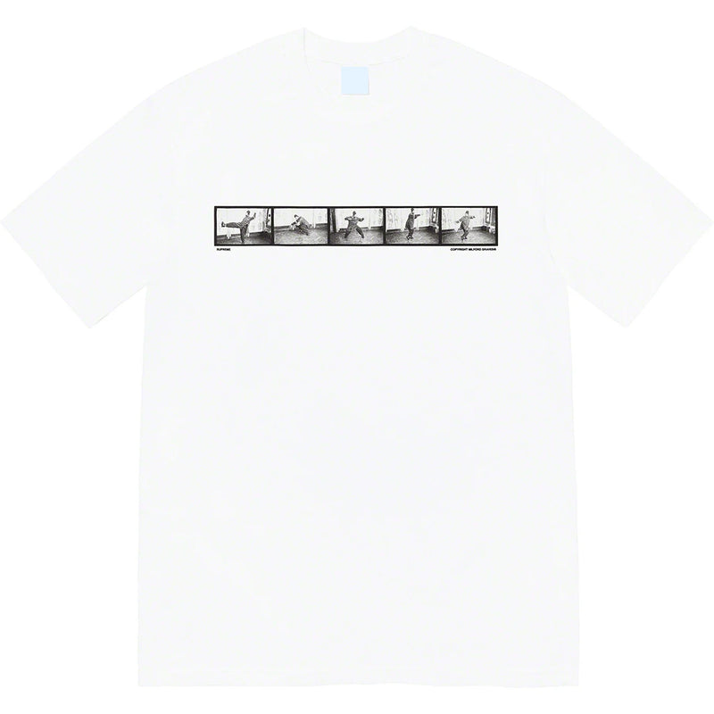 Mens T-shirts 22FW Milford Graves Tee Martial Arts Photo BOX LOGO Character Short Sleeve T-Shirt