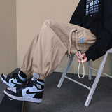 Men Sweatpants Overalls Men's Autumn Fashion Brand Retro Loose