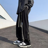 Men Sweatpants Casual Pants Men's Summer High Street Loose Straight Pants