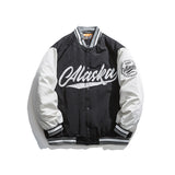 Varsity Jacket Vintage Winter Baseball Jacket Men